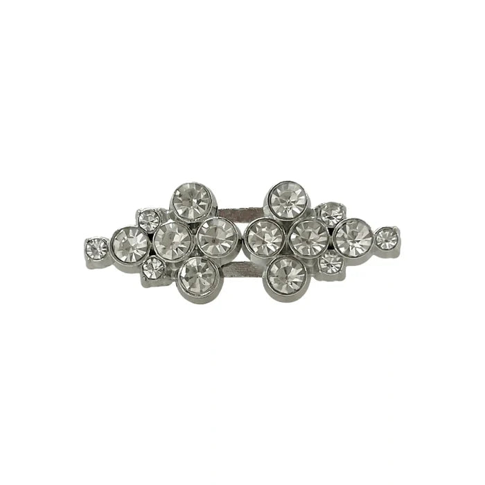 2 Pair | Crystal Cluster Frog Closure Buttons