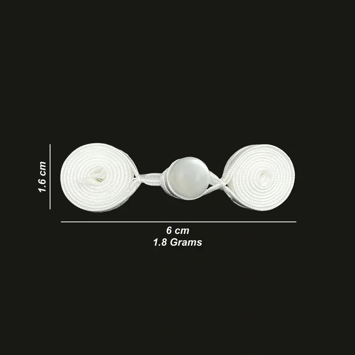2 Pair | Satin Cord Bead Toggle