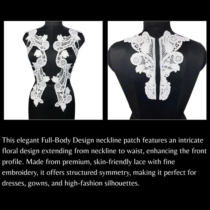 Asymmetrical Elegance Lace