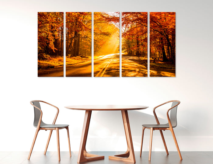 Autumn Landscape Canvas Print #7210