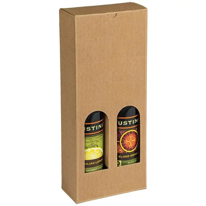 Avana Grande (375 ml) 2 Bottle Olive Oil Box - 5-1/8 x 2-9/16 x 12-9/16 50/cs - Mac Paper Supply