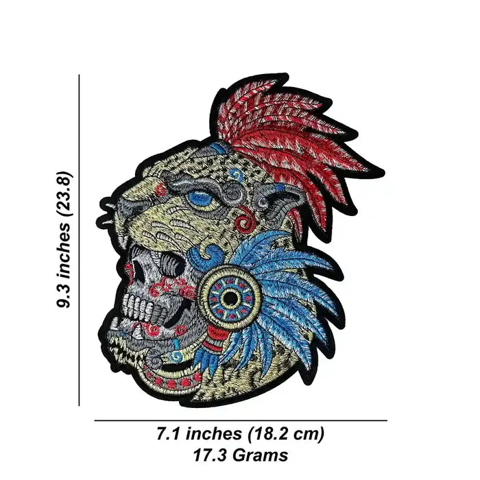 Aztec Jaguar Warrior Skull Hot-Fix Patch