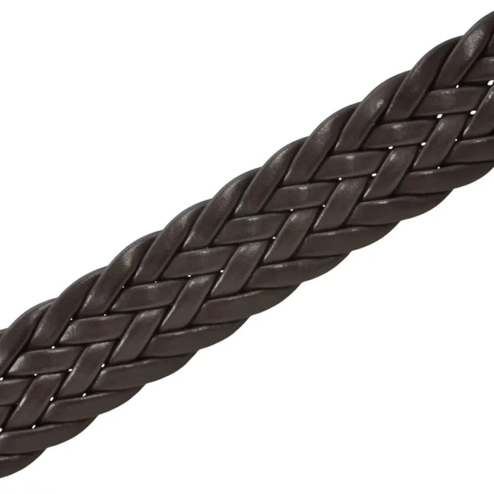 Coiled Braided Leather Lace