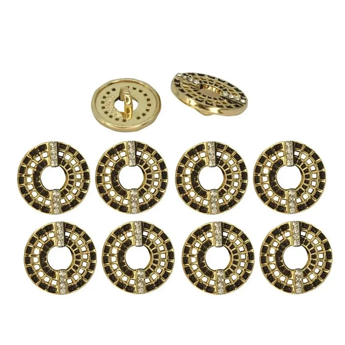 Gold black / 15mm(24L) / 8 Buttons