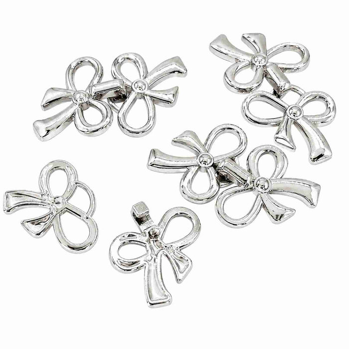 Decorative Metal Frog Buttons | 4 Pair
