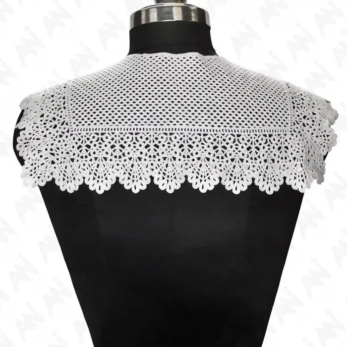 Ornamental decorative neckline bib collar perfect for kurti, gown and contemporary styling needs