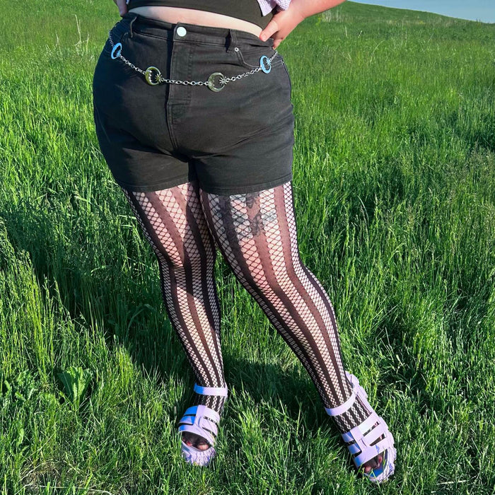 Denim Shorts - Black Sea