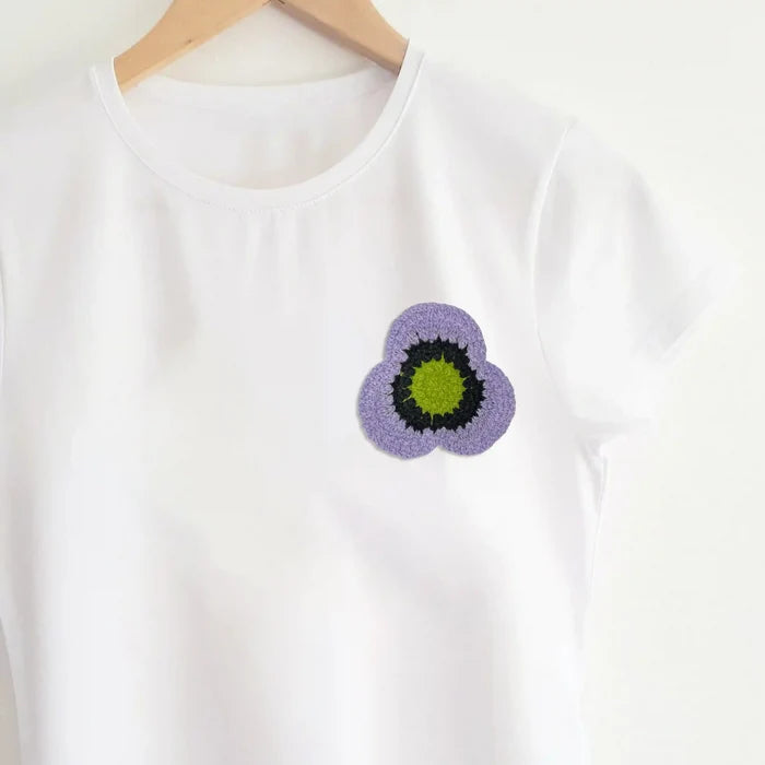 Floral Crochet Patch | 2pc