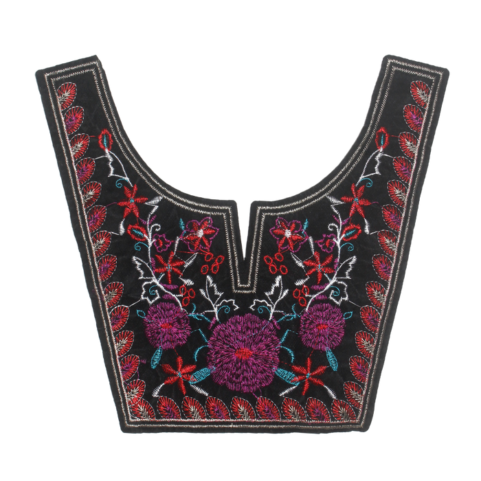 Floral Labyrinth Ethnic Neckline
