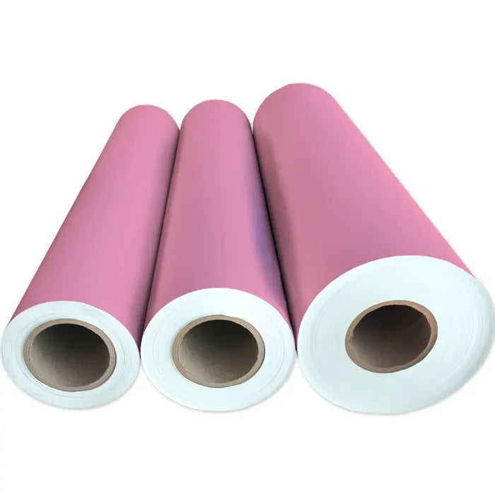 Gift Wrap - Solids - Pink Matte (Recycled Fiber)