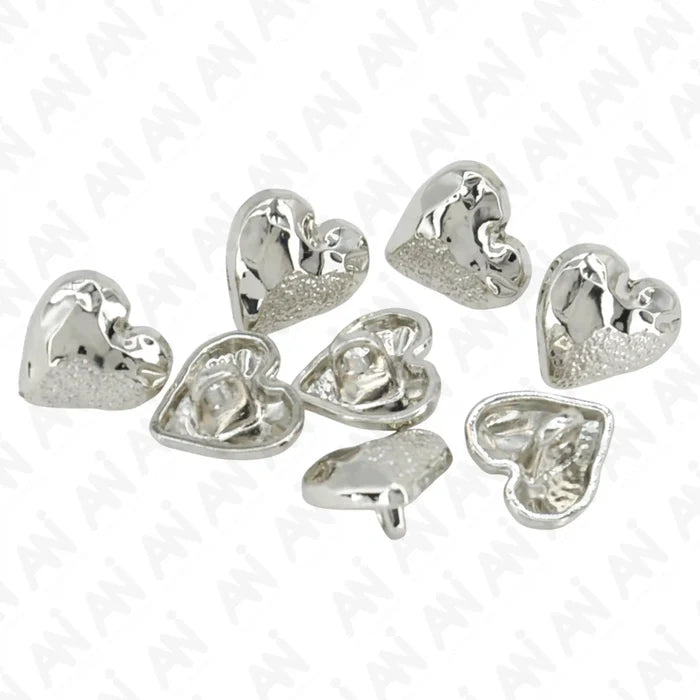 Silver / 13mm(20L) / 50 Buttons