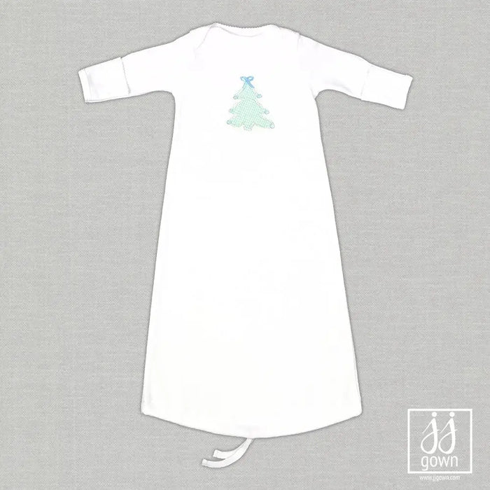 JJ Gown - Blue Christmas Tree
