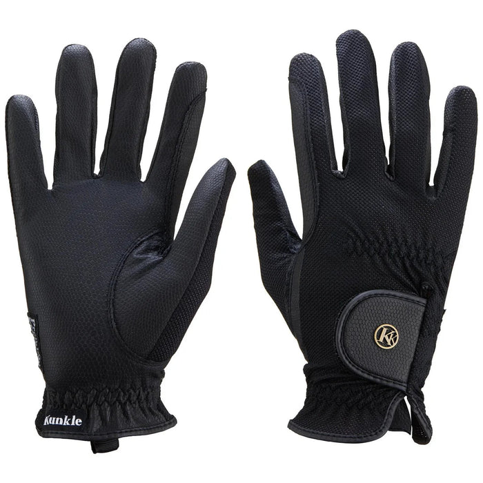 Kunkle Premium Equestrian riding gloves navy blue