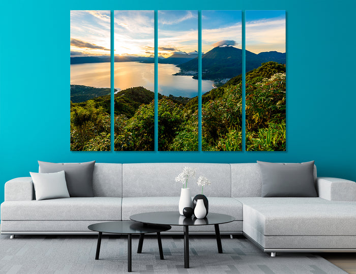 Lake Atitlán Canvas Print #7240