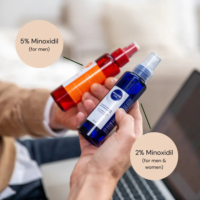 Linn Minoxidil 5% spray 6-pack (6x100 ml) - Hairgivers