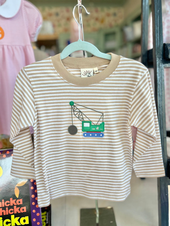 Luigi - Long Sleeve Tee - Crane with Ball