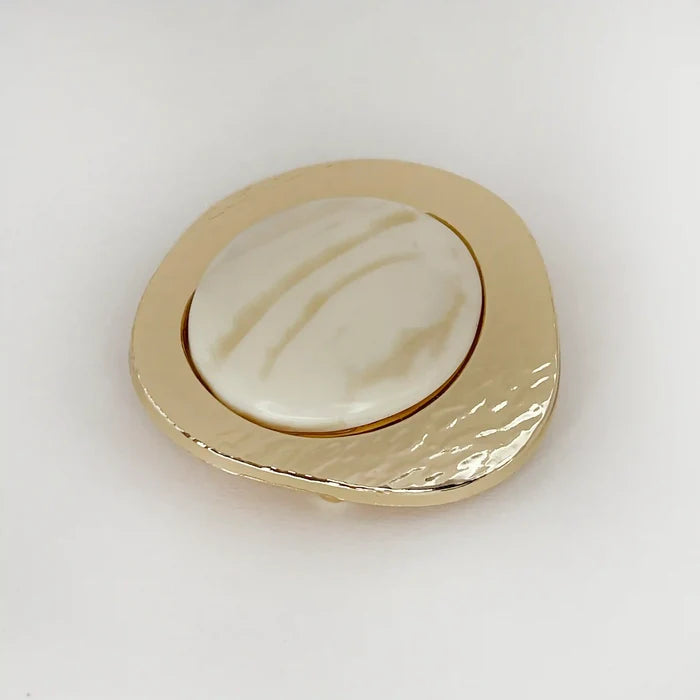 Modern Marbled Pebble Buckle