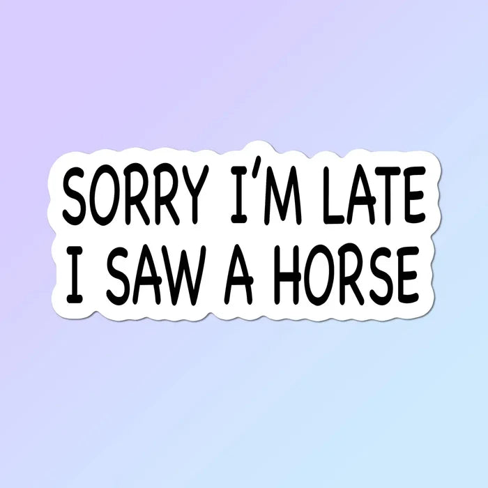 My Fancy Pony Sticker