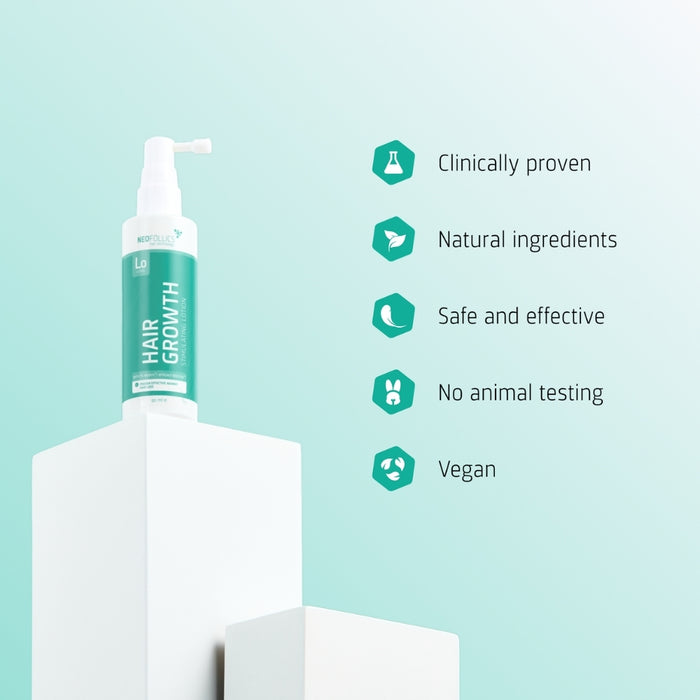 Neofollics hair growth lotion 3-pack (7% Neoxyl)