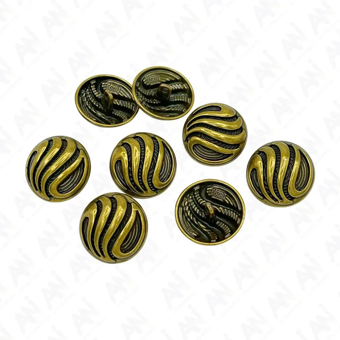 Antique gold / 23mm(36L) / 50 Buttons