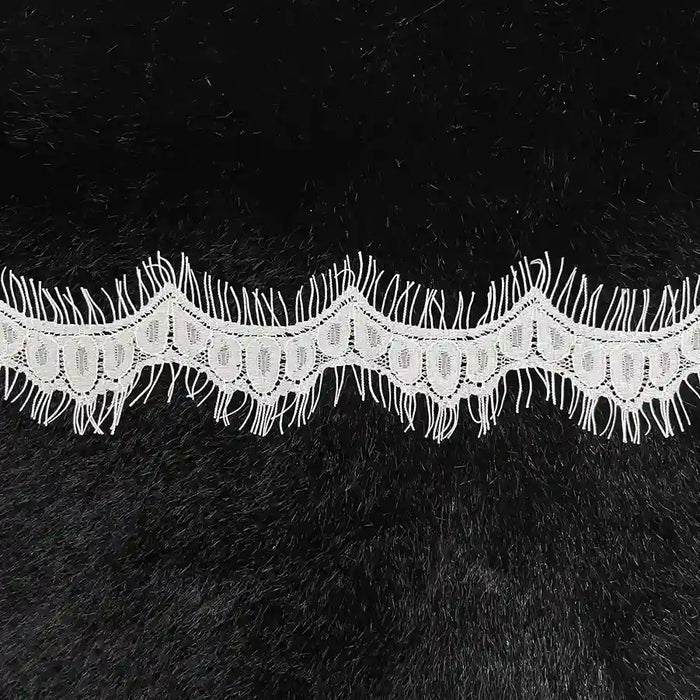 Oval Eyelet Scallop Lace Trim