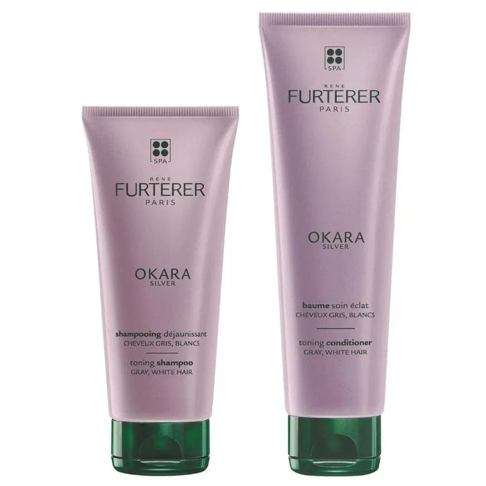 René Furterer Okara Silver silver shampoo + conditioner - Hairgivers