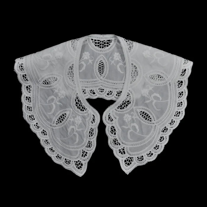Ani Accessories embroidered Richelieu inspire Peter collar applique suitable for dresses kurtis and blouses