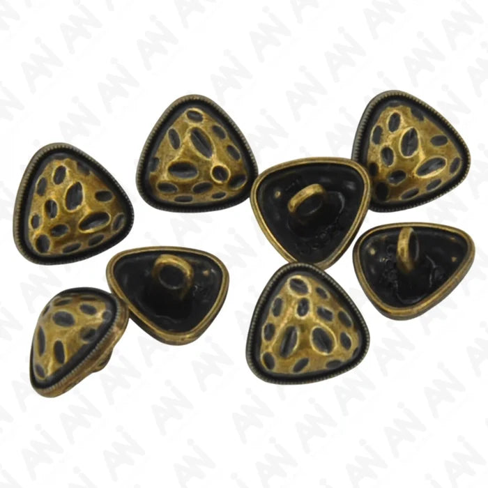 Antique gold / 13mm(20L) / 50 Buttons