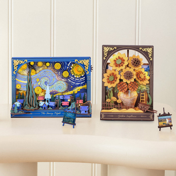 Starry Night & Sunflower