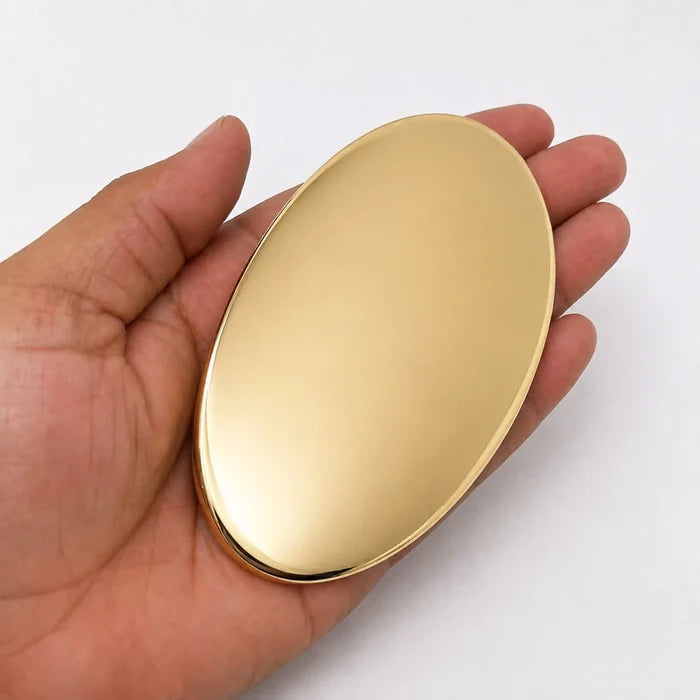 Sleek Oval Design Buckle