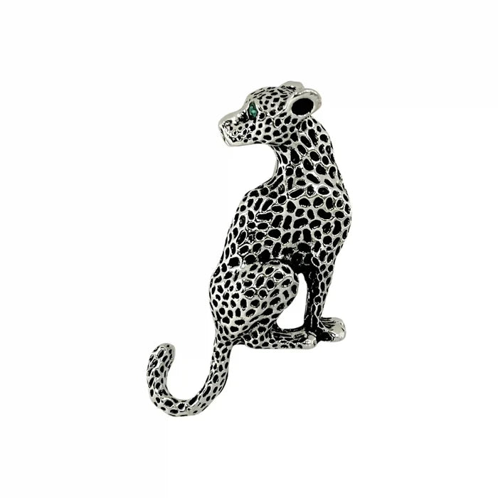 Spotted Leopard Statement Brooch