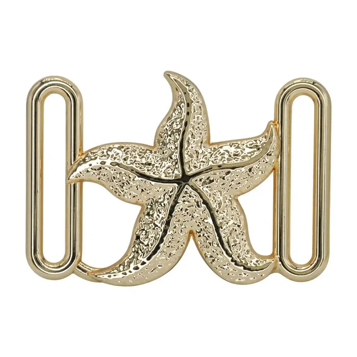 Ani Accessories Star Fish Party Wear & Beach Wear Buckle zooming image in a white background.