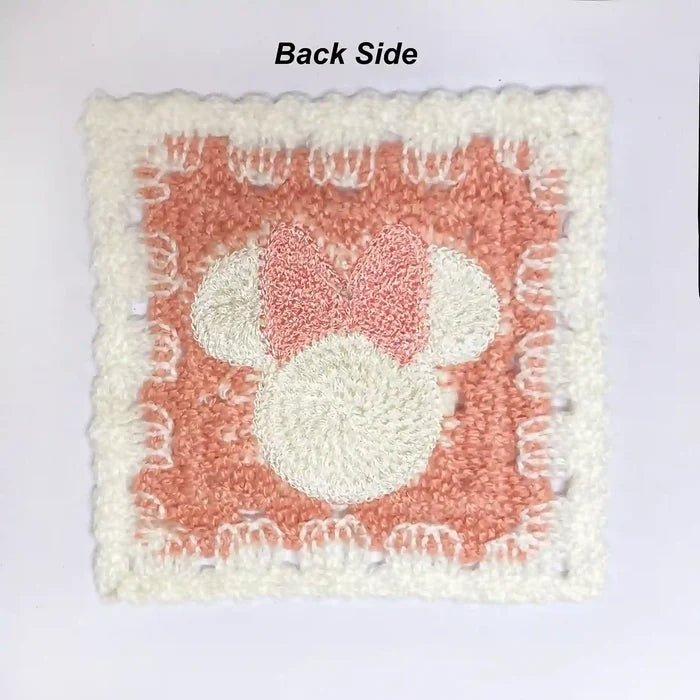 Teddy Bow Crochet Patch