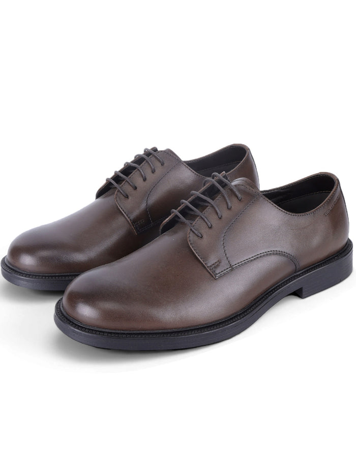 Vance Brown Lace Up Derby Shoes| Premium Genuine Leather Formal Shoes |TC-2655BR