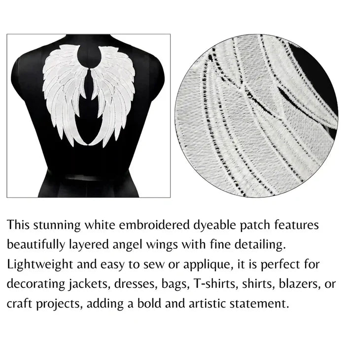 Wing Style Spun Poly Patch