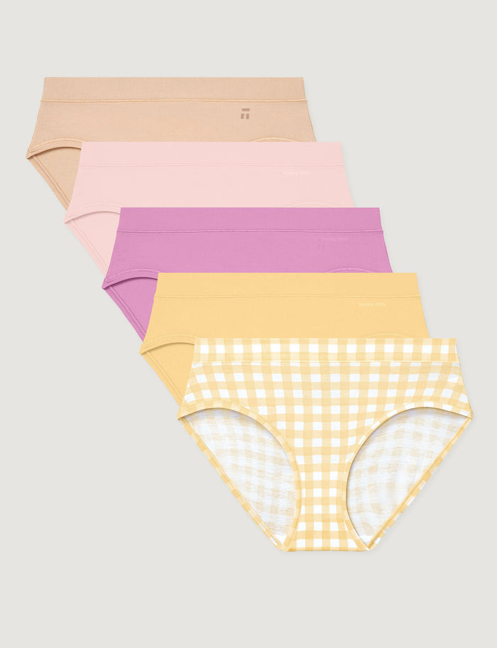 Maple Sugar/Rosewater/Lilac Chiffon/Golden Haze/Gingham / XS (0-2)