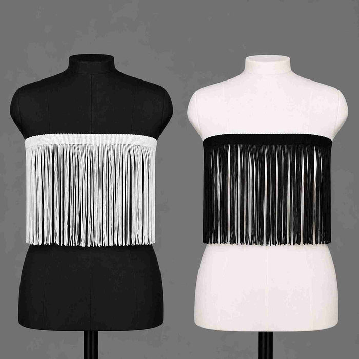 10 Inch | 2 Meter Opulent Cascade Fringe Lace