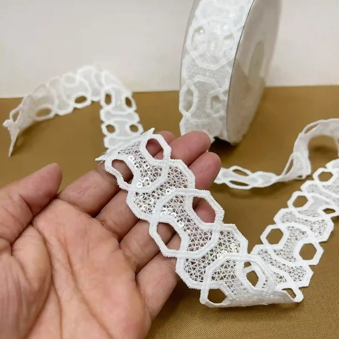 1.4 inch | Minimalist Hex Pattern Tape | 2 Meter | SKU-K-1/614