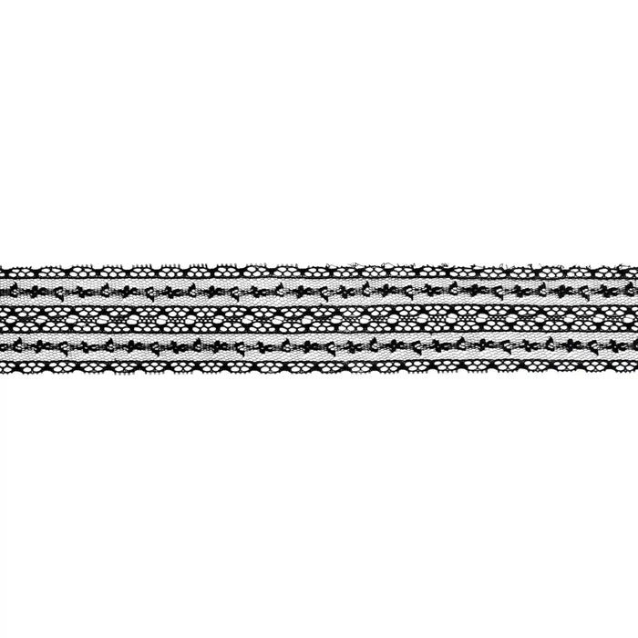 1.9 inch | Black Geometric Pattern Lace | 5 Meters | SKU-B121