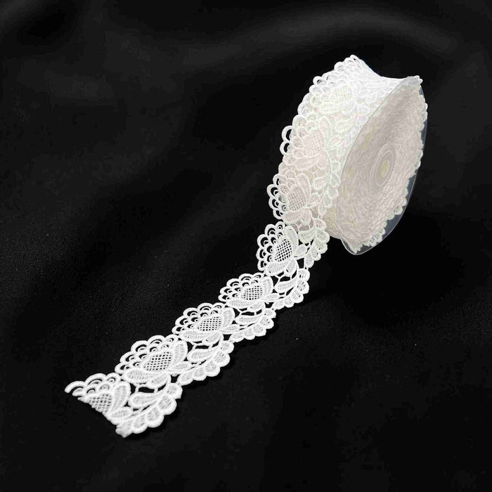 2 Meter | Blossom Lattice Spun Poly Lace | 1.9 inch | SKU-K3/738