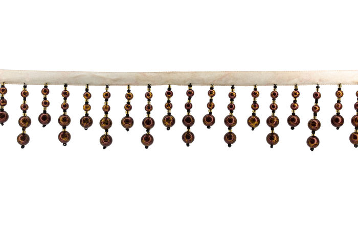 2 Meter Gilded Beaded Trim