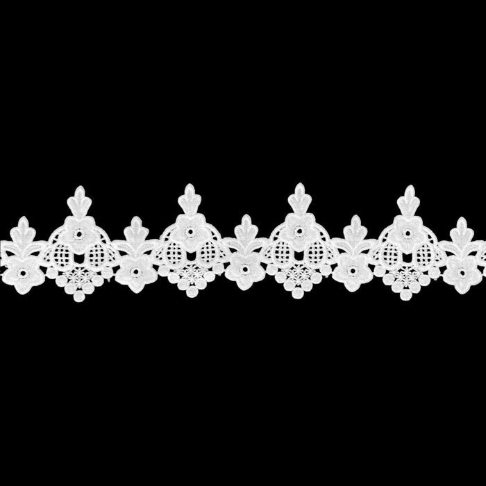 2 Meter | Vintage Heirloom Spun Poly Lace | 3.1 Inch | SKU-K3/742