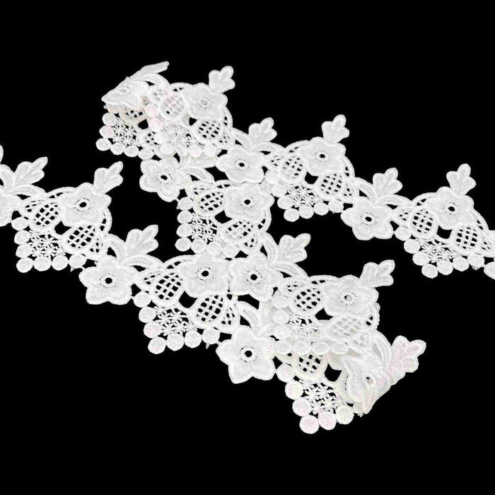 2 Meter | Vintage Heirloom Spun Poly Lace | 3.1 Inch | SKU-K3/742