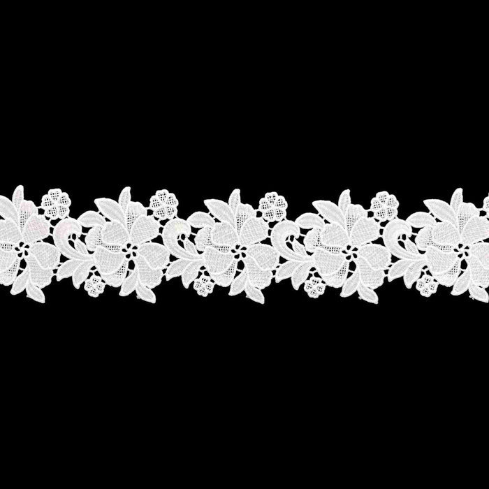 2 Meter | Wildflower Vine Spun Poly Lace | 2.7 Inch | SKU-K2/729