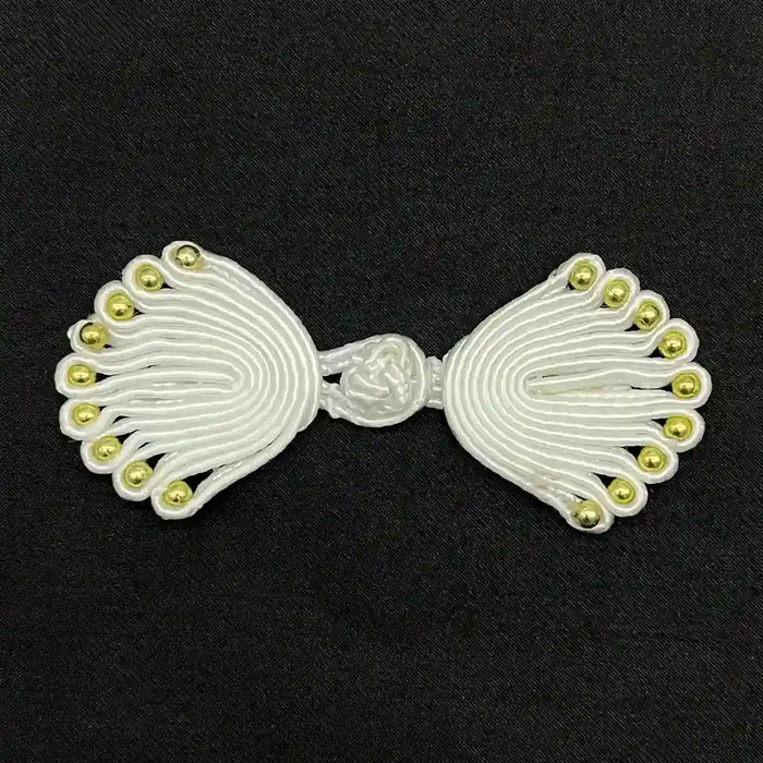 2 Pair | Bow Inspire Loop Frog Closure Buttons