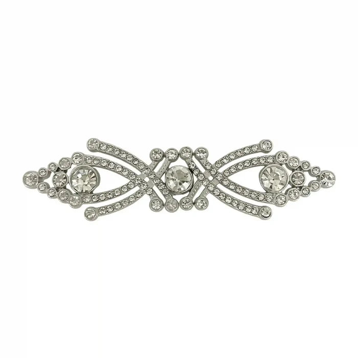 2 Pair | Crystal-Encrusted Metal Frog Closure Buttons