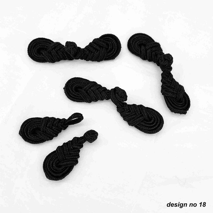 2 Pair | Decorative Chinese Knot Frog Closure Knot