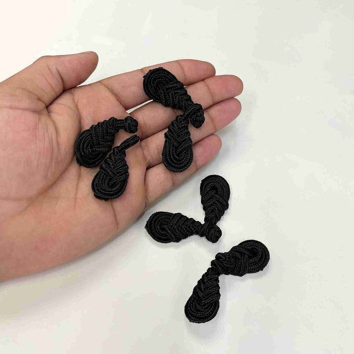 2 Pair | Decorative Chinese Knot Frog Closure Knot