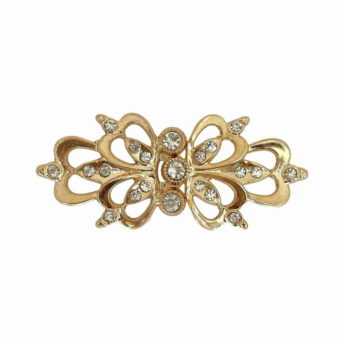 2 Pair | Filigree Butterfly Cardigan Clips Buttons