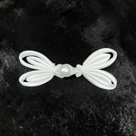 2 Pair | High-Gloss Liquid Ripple Frog Button